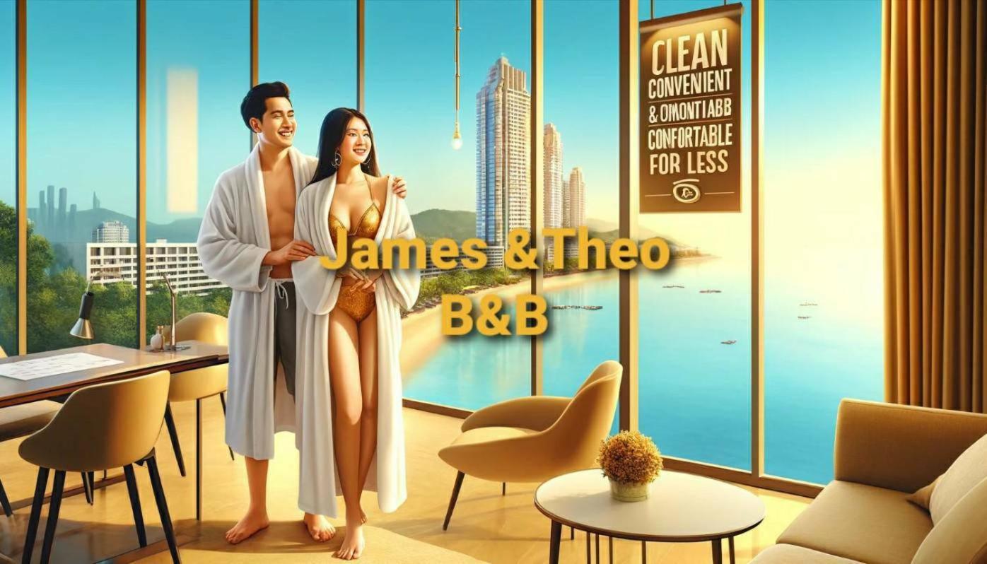 Base Central Pattaya Long Balcony King-Bed With Infinity Pool & Free Netflix! Exterior photo